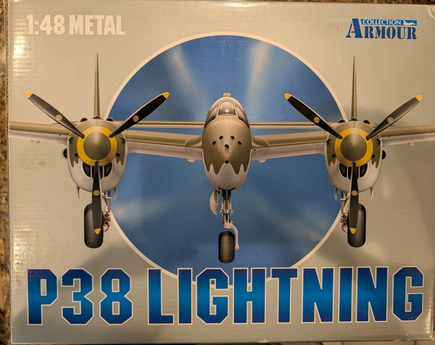 Franklin Mint Armour 98115 1:48 Lockheed P-38 Lightning