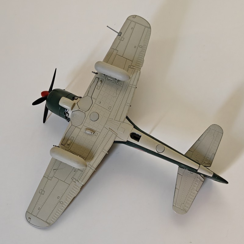 1:72 WWII Japan Kawasaki Ki-84 Hayate Fighter Model Diecast Military Collection