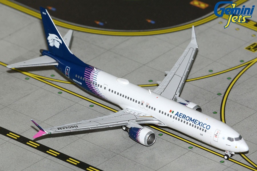 Aeromexico Boeing 737 MAX 9 GJAMX2416 Gemini Jets Scale 1:400 IN STOCK