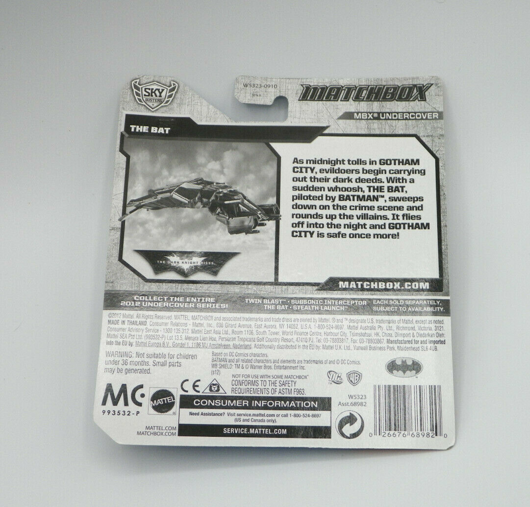 Matchbox THE BAT Sky Busters 2012 NEW