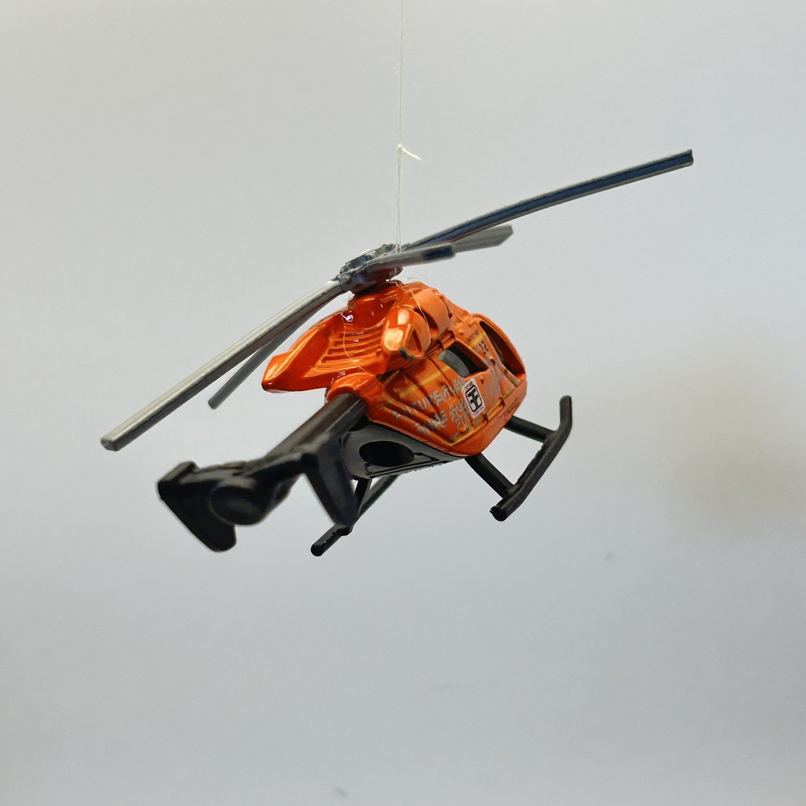 Matchbox Air Blade Helicopter Die-cast Metal Aircraft 2017 FKV37 Orange Video