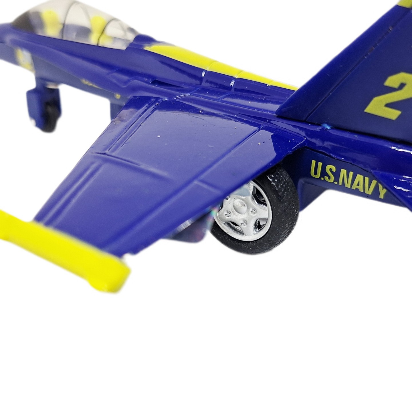 Daron #5529 US Fighter Plane Navy Blue Angels 6.5″ F/A-18 Diecast Aircraft