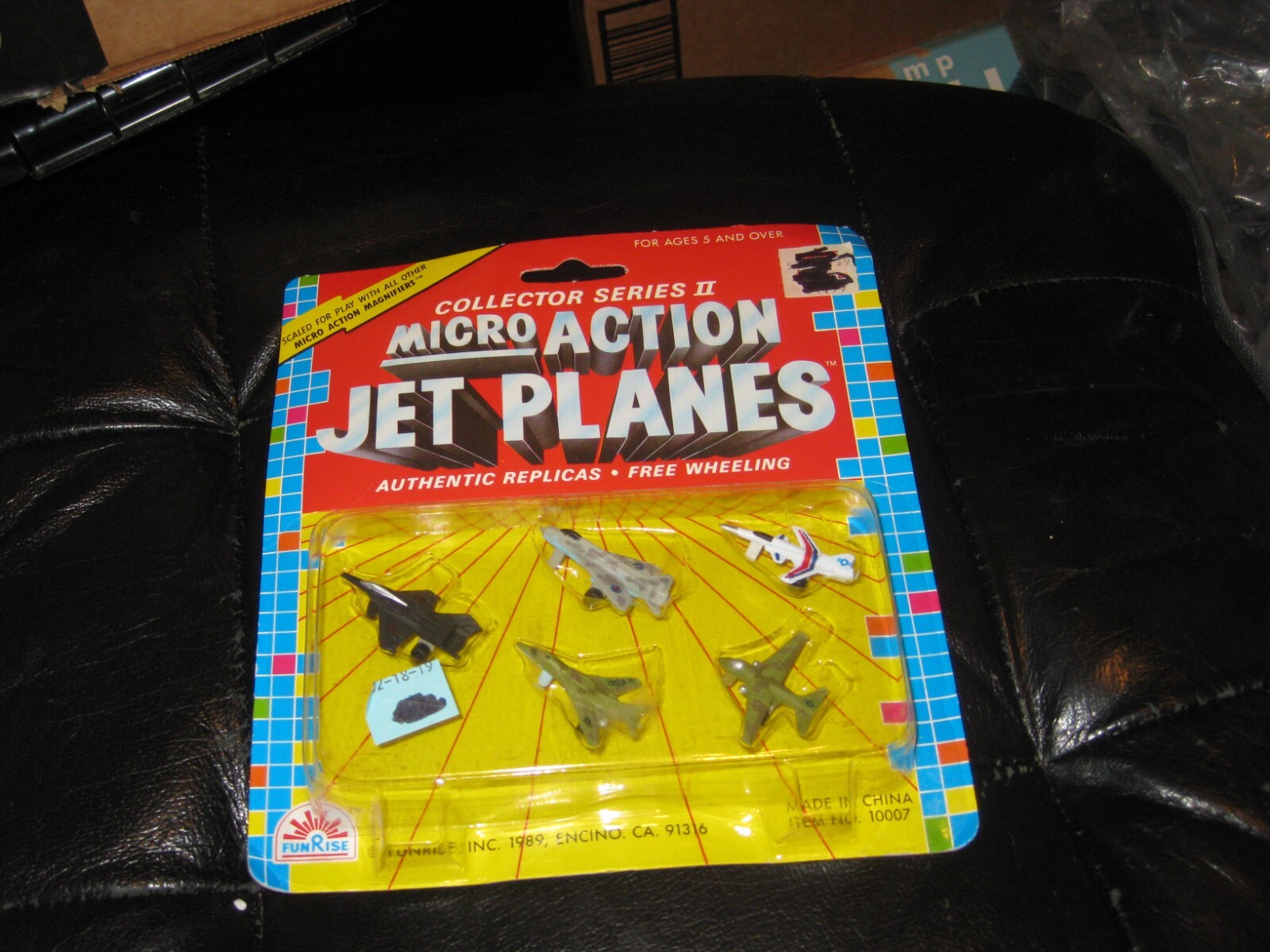 Sealed Micro Action Jet Planes Collector Series II Military #10007-1989-Funrise
