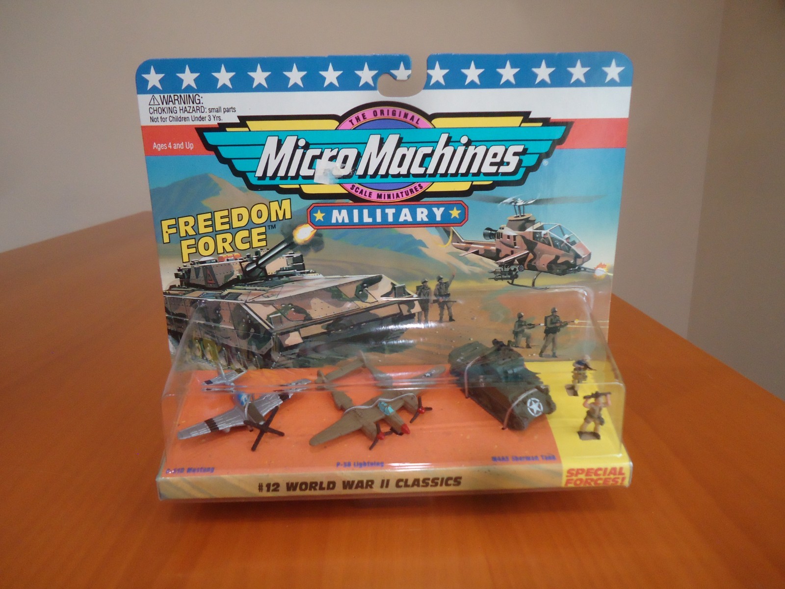 Galoob Micro Machines Military WWII Classics #12 Freedom Force with Men