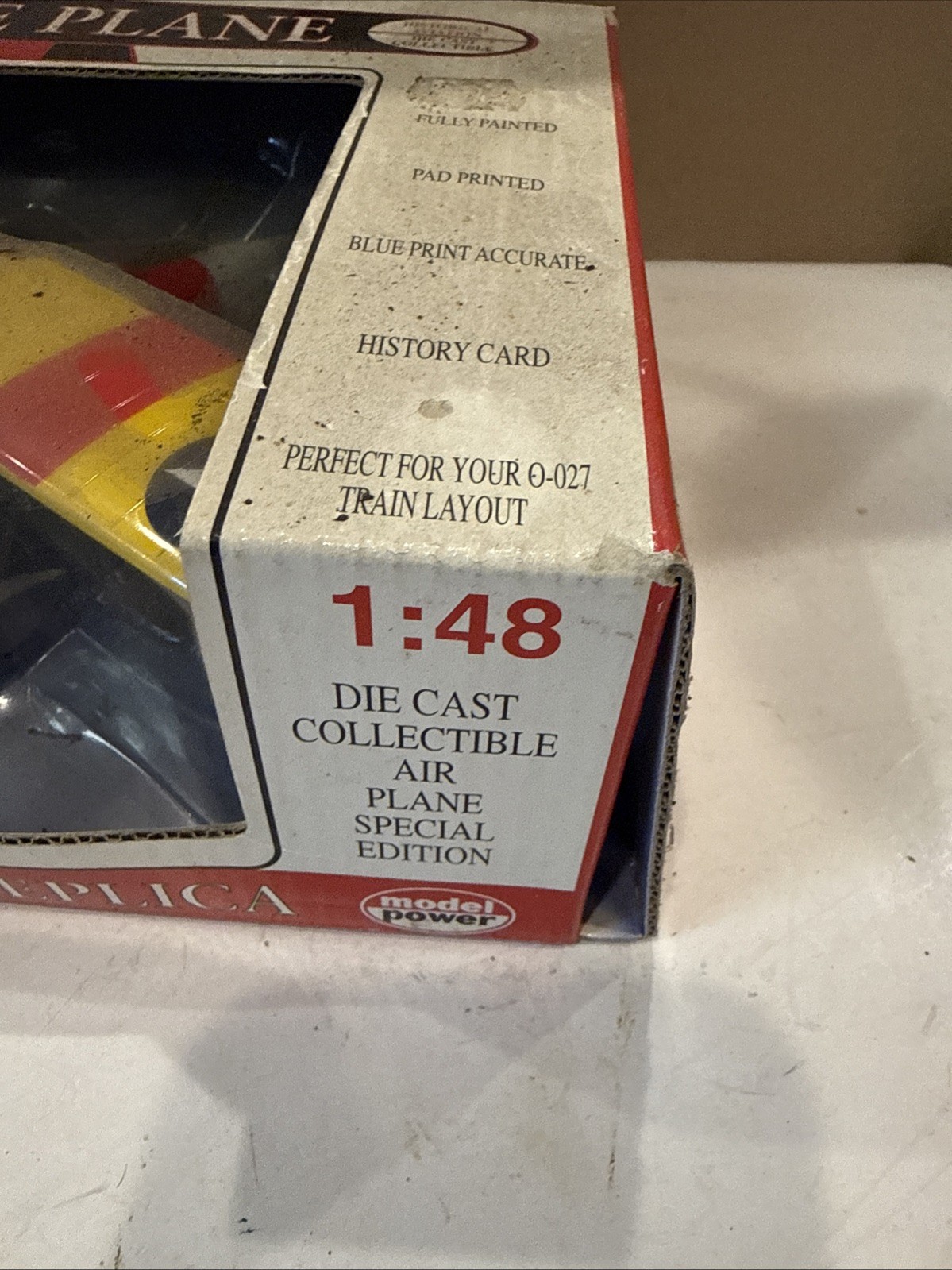 Model Power Die-Cast Airplane 1/48 U.S. Navy Bi Wing NEW No. 6400