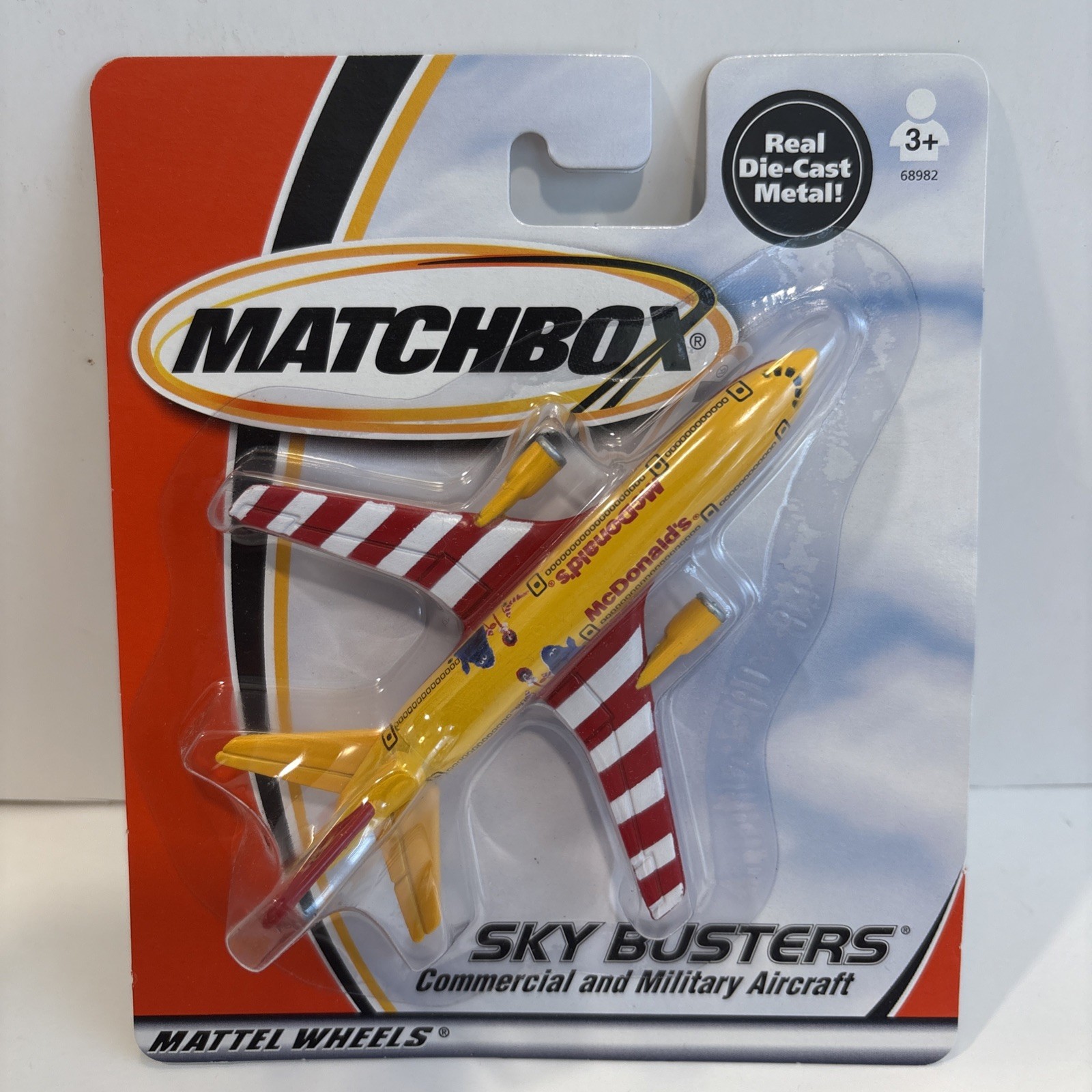 Matchbox Sky Busters McDonald’s McDonnell Douglas DC-10 Passenger Jet NIB