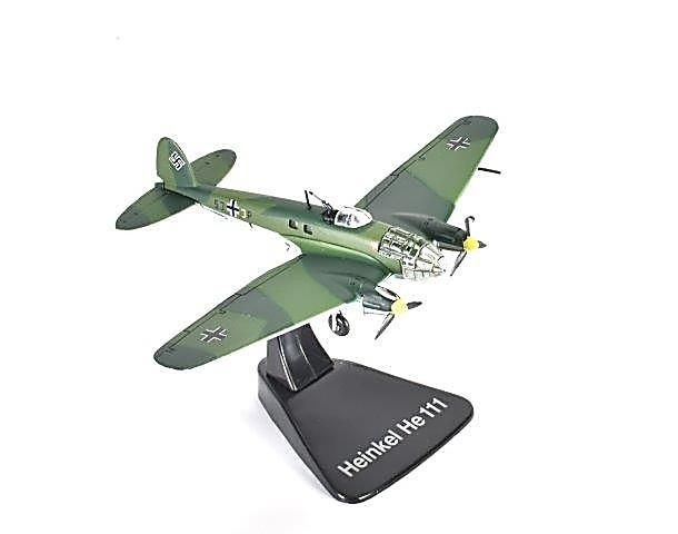 Atlas Editions Heinkel He 111 Bombers of WWII 1:144 Diecast Aircraft Boxed