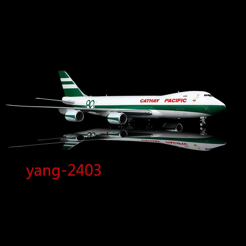 1/200 Cathay Pacific B747-8F 80 Anniversary Diecast Plane Collectible Model 1PC