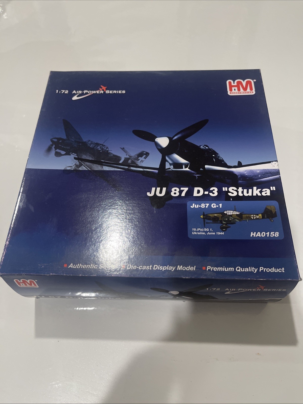 Hobby Master JU87 D-3 Stuka 1/72 Scale Diecast Model HA0158
