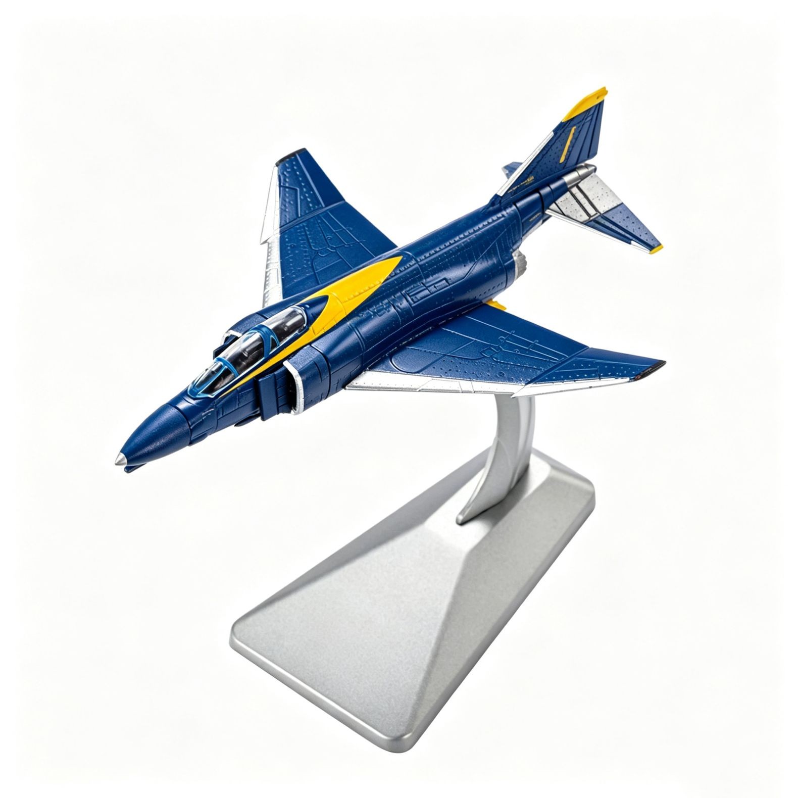 New 14cm Diecast Alloy 1/144 Scale F-4 Phantom II Fighter Desk Model