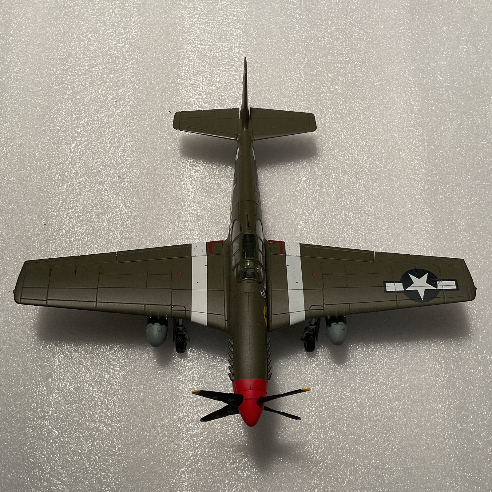 Hobby Master 1:48 P-51B Mustang “Shangri-La” WWII Diecast w/ Stand HA8501