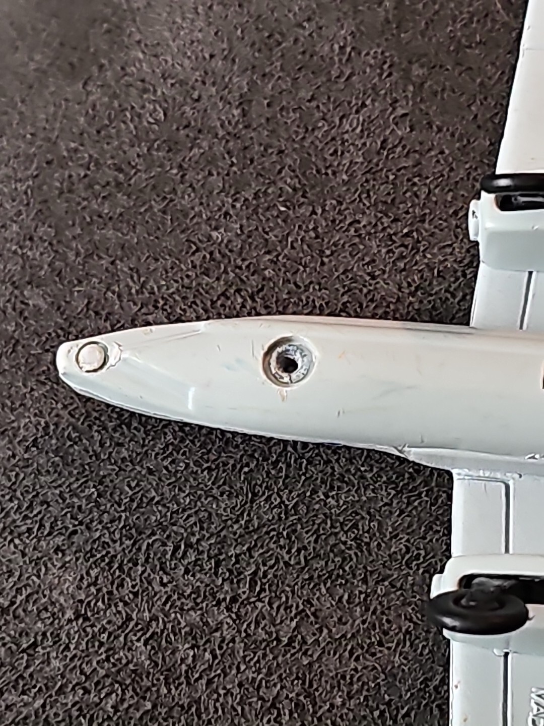 Maisto E-2c Hawkeye Miniature Scale Model Die Cast Airplane Damaged Incomplete