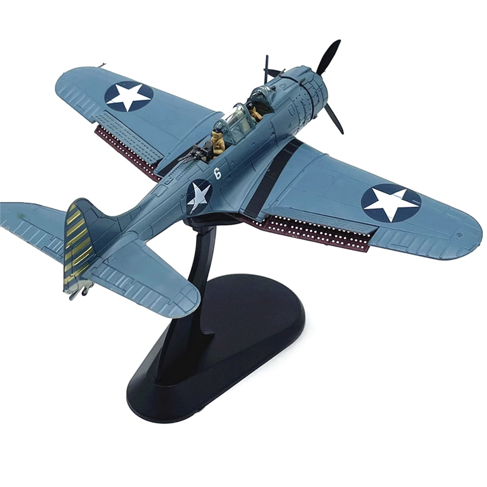 1/72 US SBD-3 Dive Bomber Fighter Alloy Aircraft Model Military Plane Ornaments