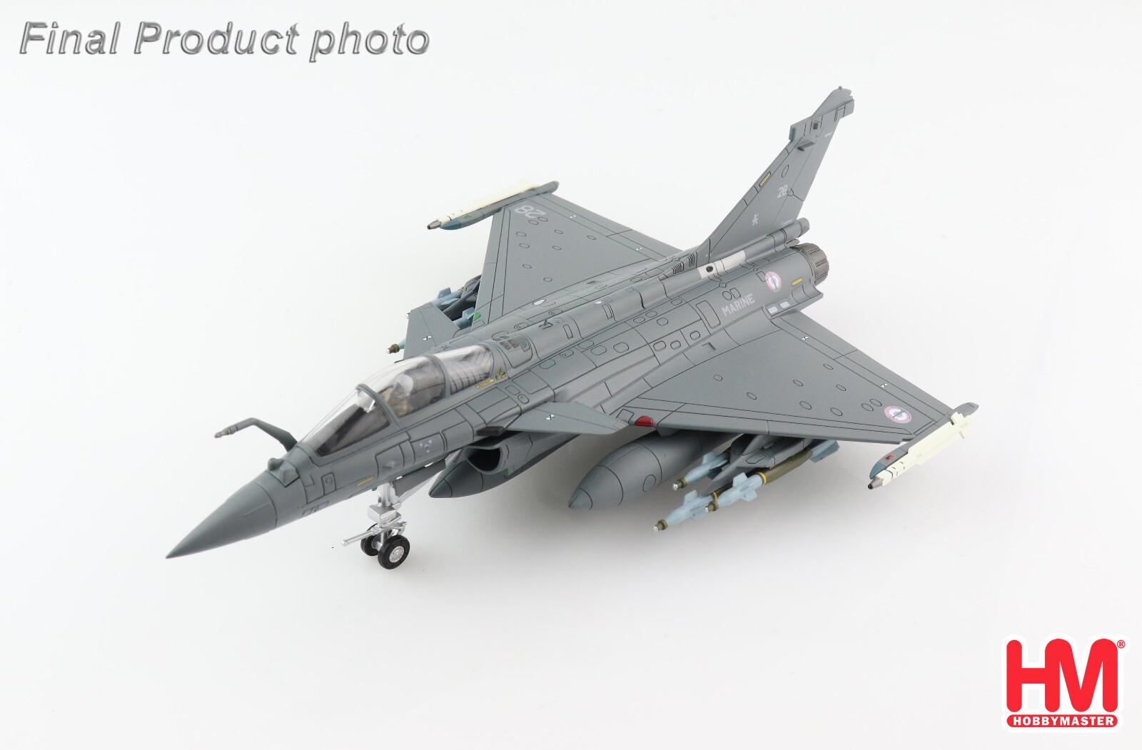 Hobby Master HA9602 Rafale M Operation Harmattan No 28 12F Aéronavale Libya 2011