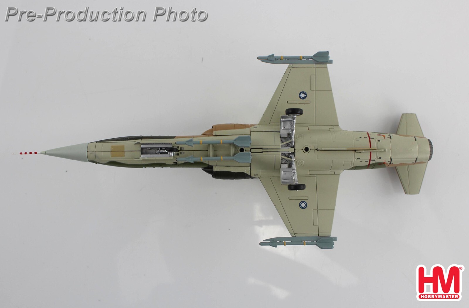 Lockheed F-104A 4241, 41st TFS, ROCAF, 1970 Diecast 1:72 Scale Model – HA1076
