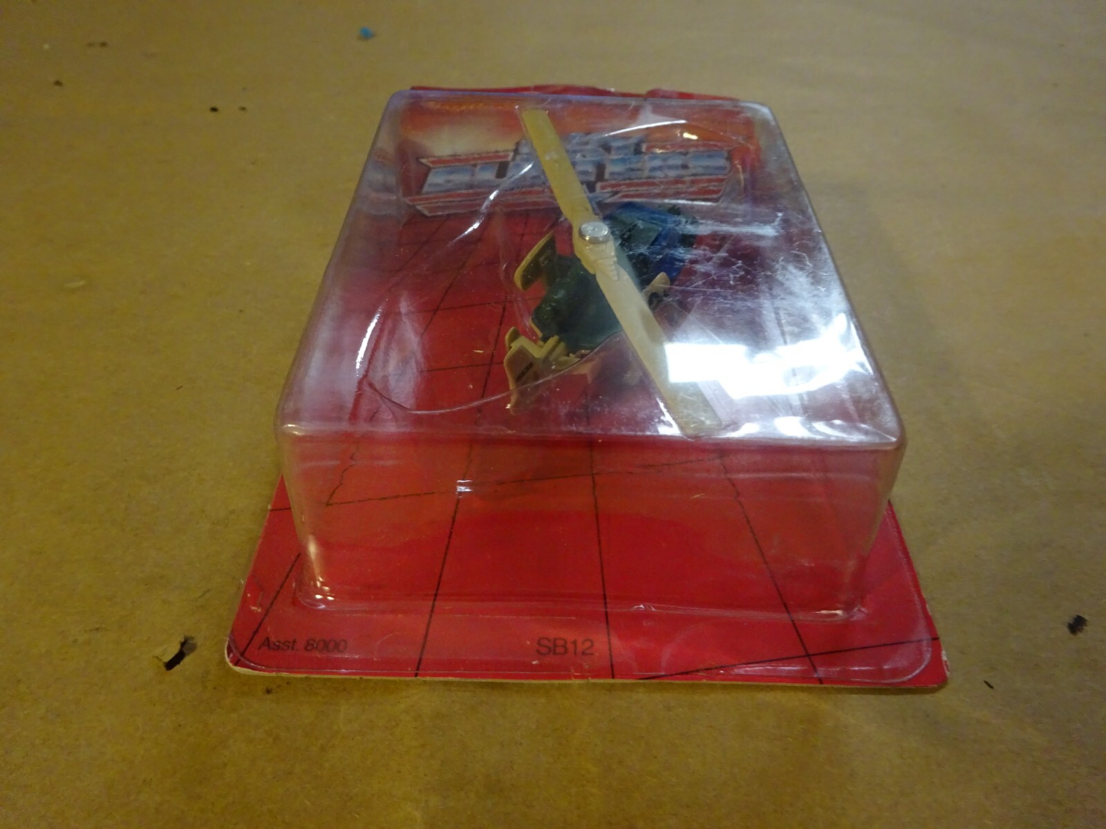 Vintage 1988 Matchbox Sky Busters Mission Chopper SB12 Military Aircraft