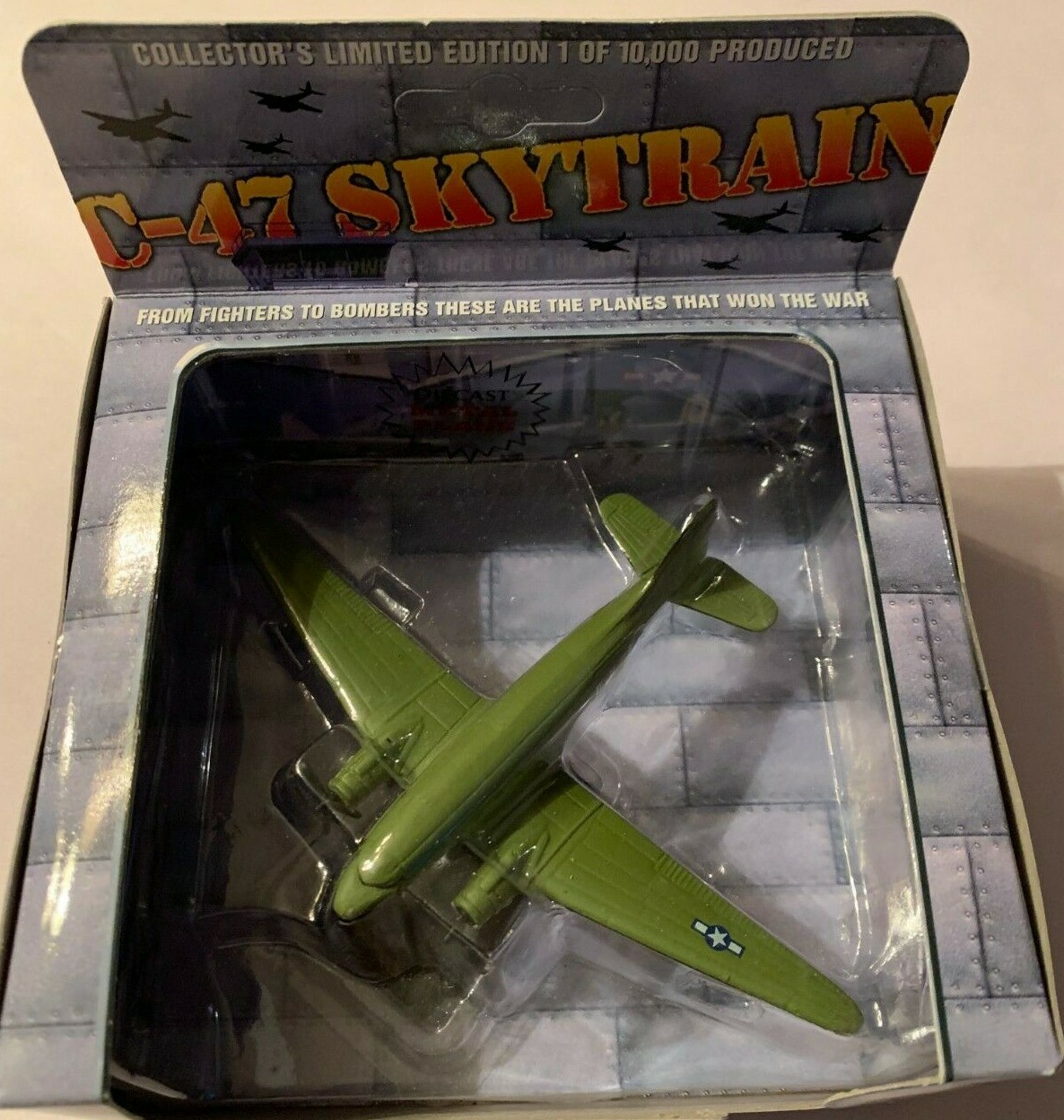 1999 Road Champions Flying Champions Collectibles C-47 Skytrain Airplanes