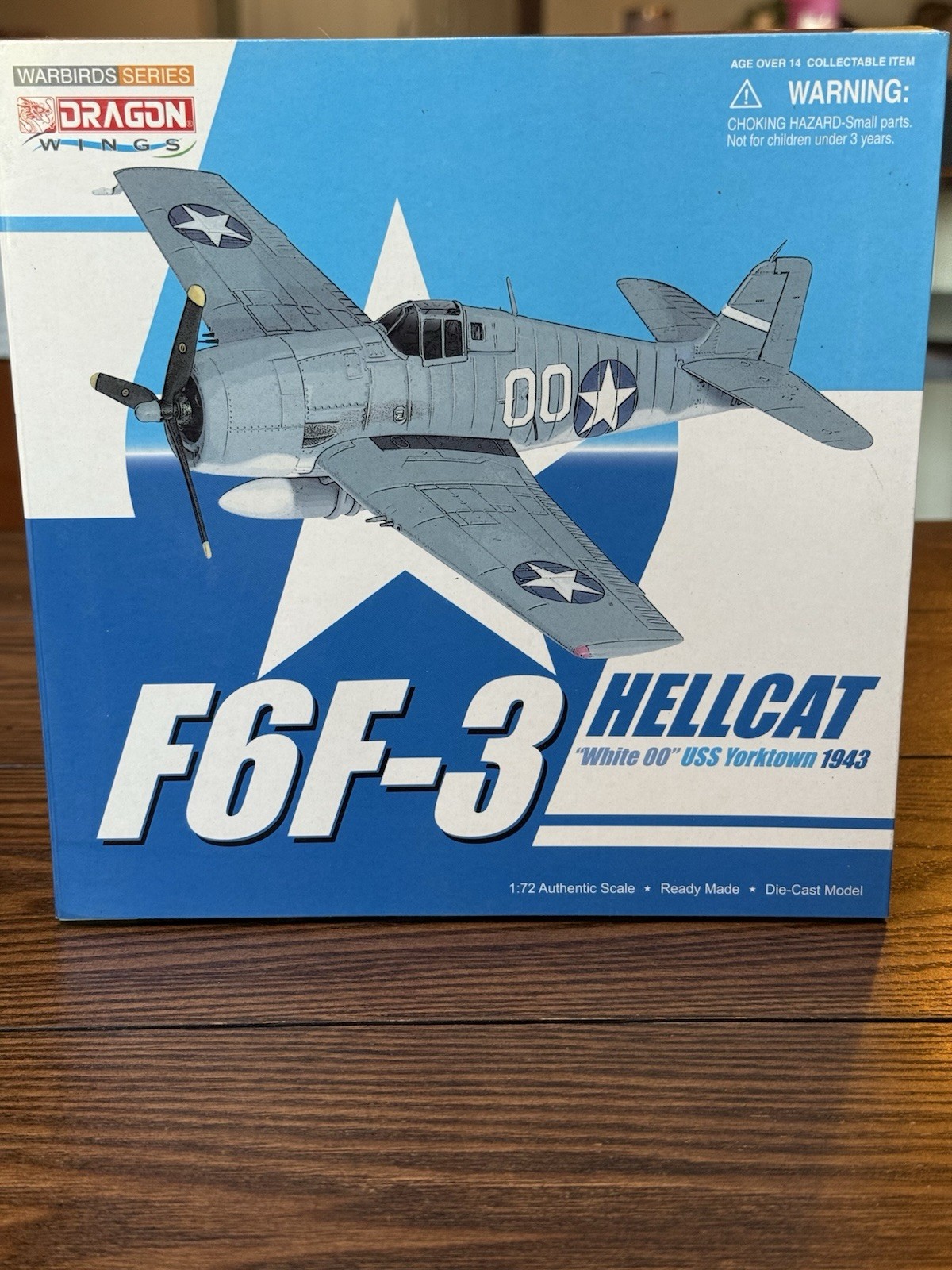 1:72 Dragon Wings F6F-3 Hellcat “White 00” USS Yorktown 1943 NIB