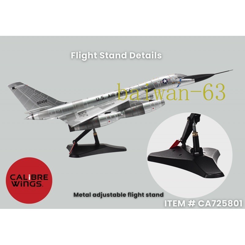 CA725801 B-58A Hustler Bendix Trophy Winner Calibre Wings 1:72 Diecast