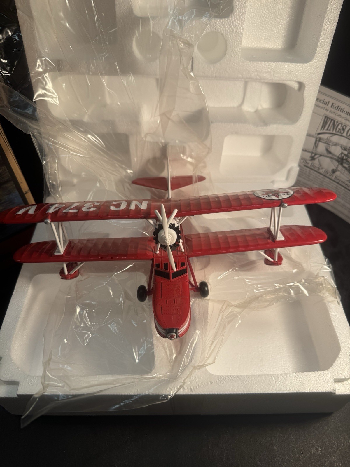 Wings Texaco Diecast Plane 1936 Keystone-Loening Commuter The Duck 8 In Series.