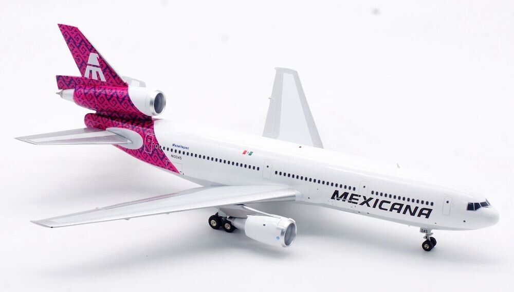 1:200 IF200 Mexicana McDonnell Douglas DC-10-15 N10045 w/Stand