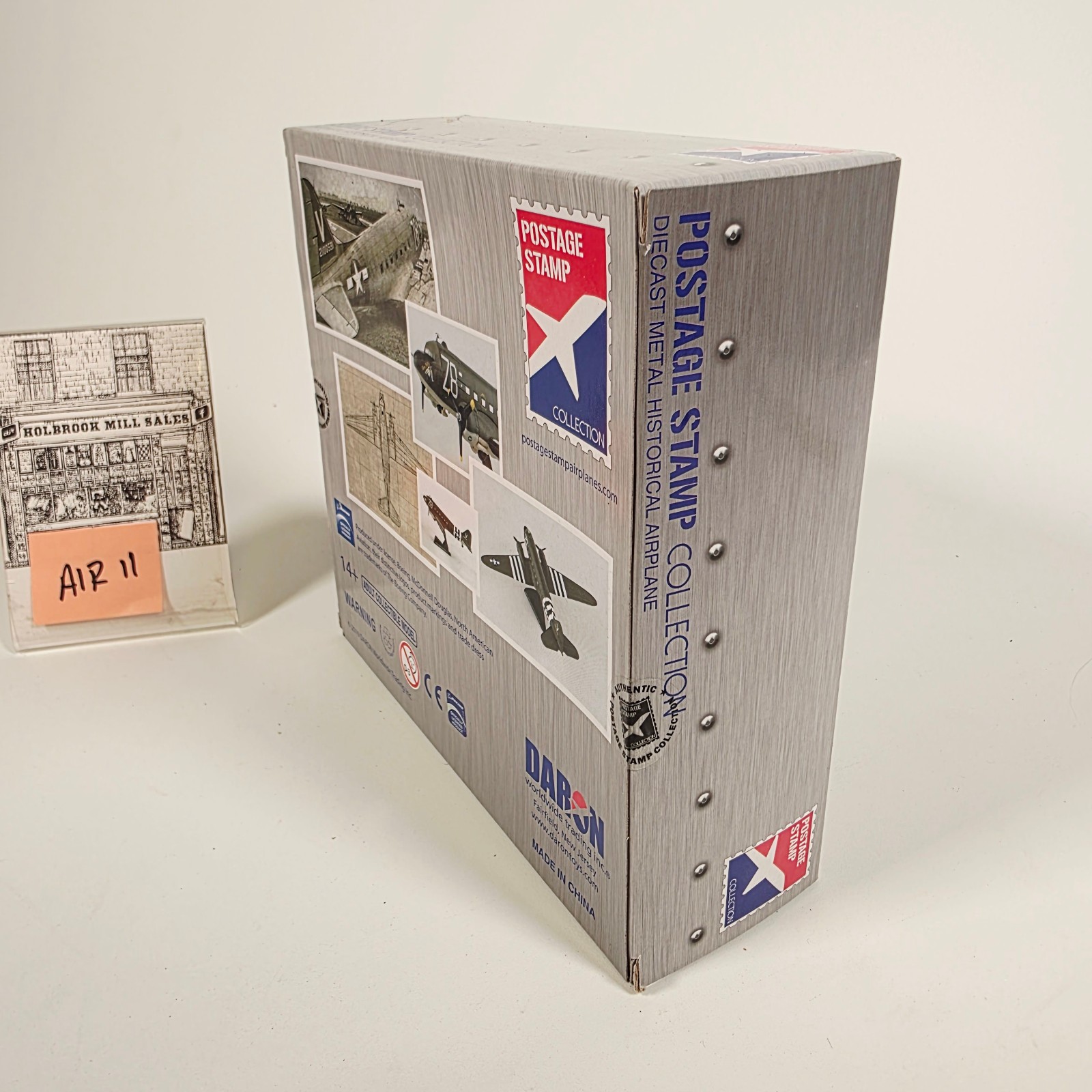 Daron Postage Stamp Collection • C-46 Skytrain “Tice Belle“ ( DC-3 ) • 1:144