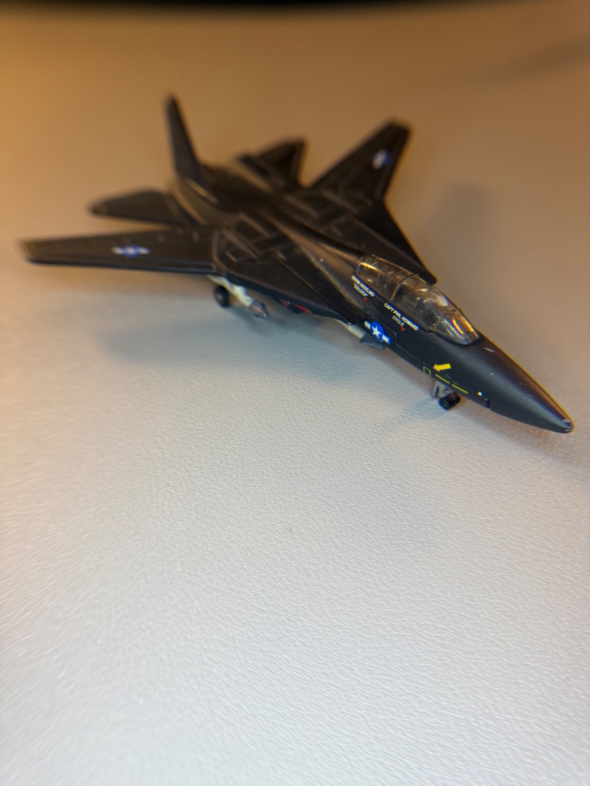 Vintage 1997 Maisto Air Force Special Edition F-14 Tomcat VX-4 Navy Fighter
