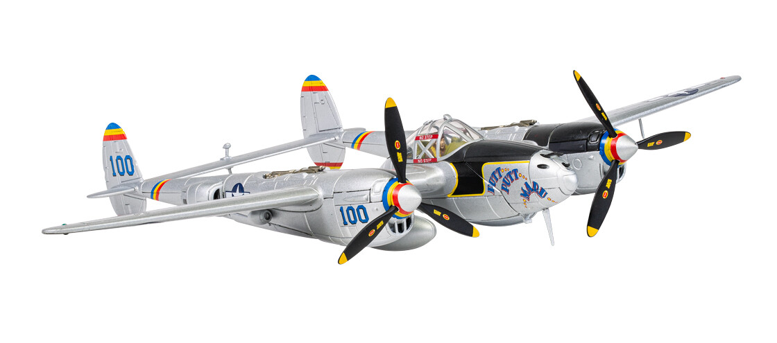 1:72 Corgi Lockheed P-38L Lightning USAAF 475th FG Fighter Diecast Plane Model