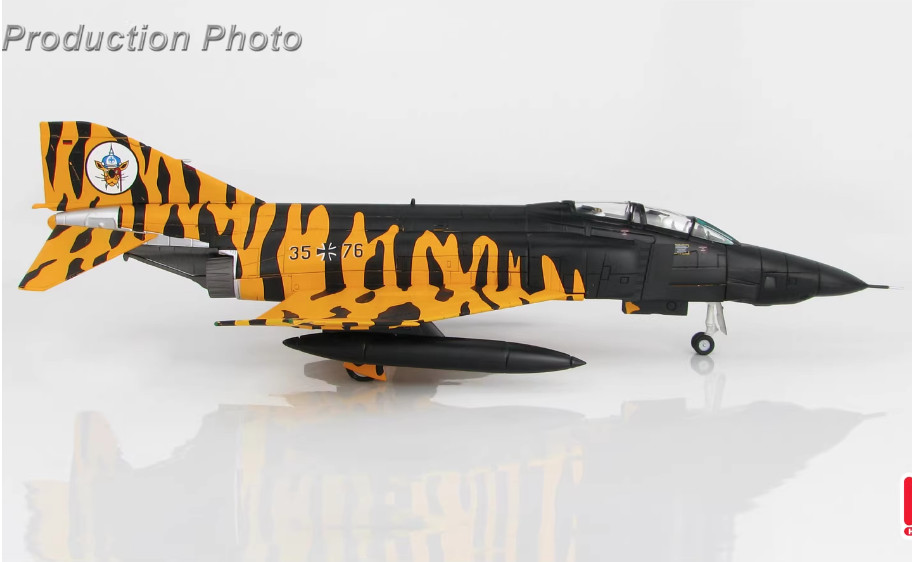 1:72 HM McDonnell Douglas RF-4E Phantom II AG NATO 1985 Fighter Diecast Model
