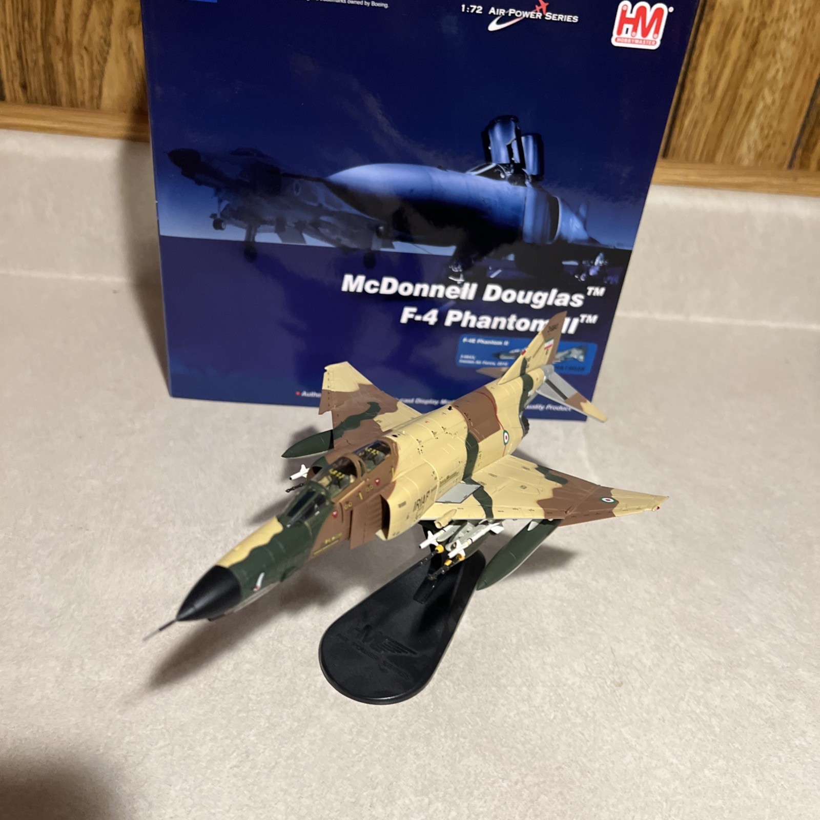 Hobby Master 1/72 F-4E Phantom II IRIAF 61st TFS , #3-6643, Iran, 2010 HA19025