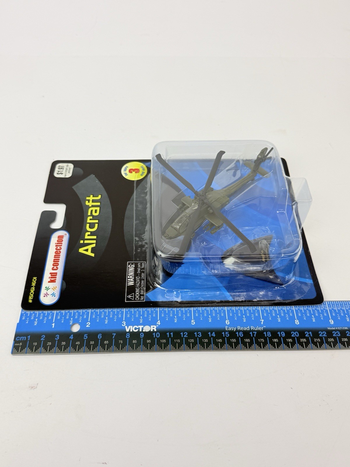 Kid Connection Maisto Air Force AH-64A Apache Attack Helicopter Aircraft NIB