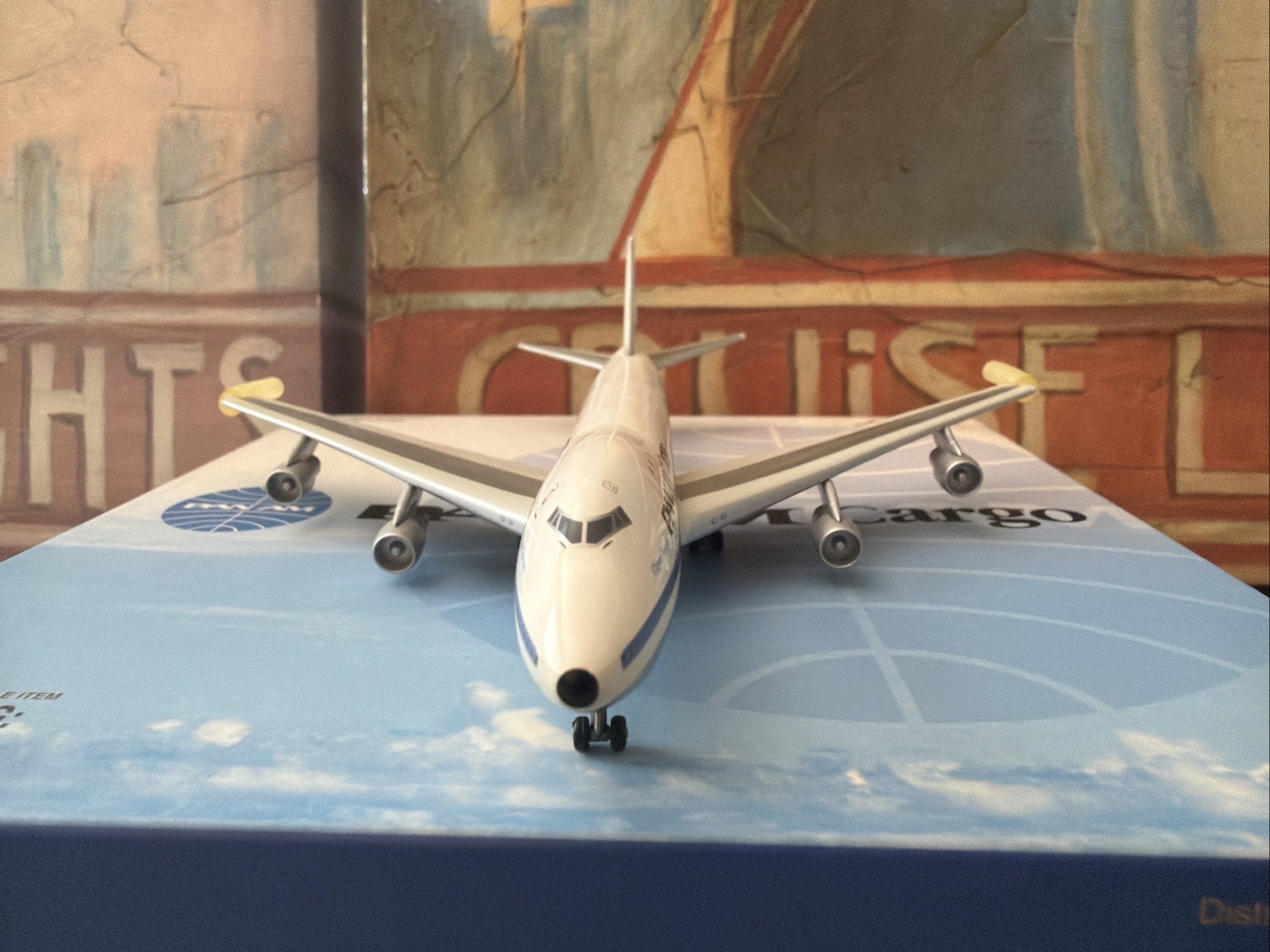 Jet-X Pan Am Cargo “Clipper Fortune” B747-100F “VERY RARE” 1/400