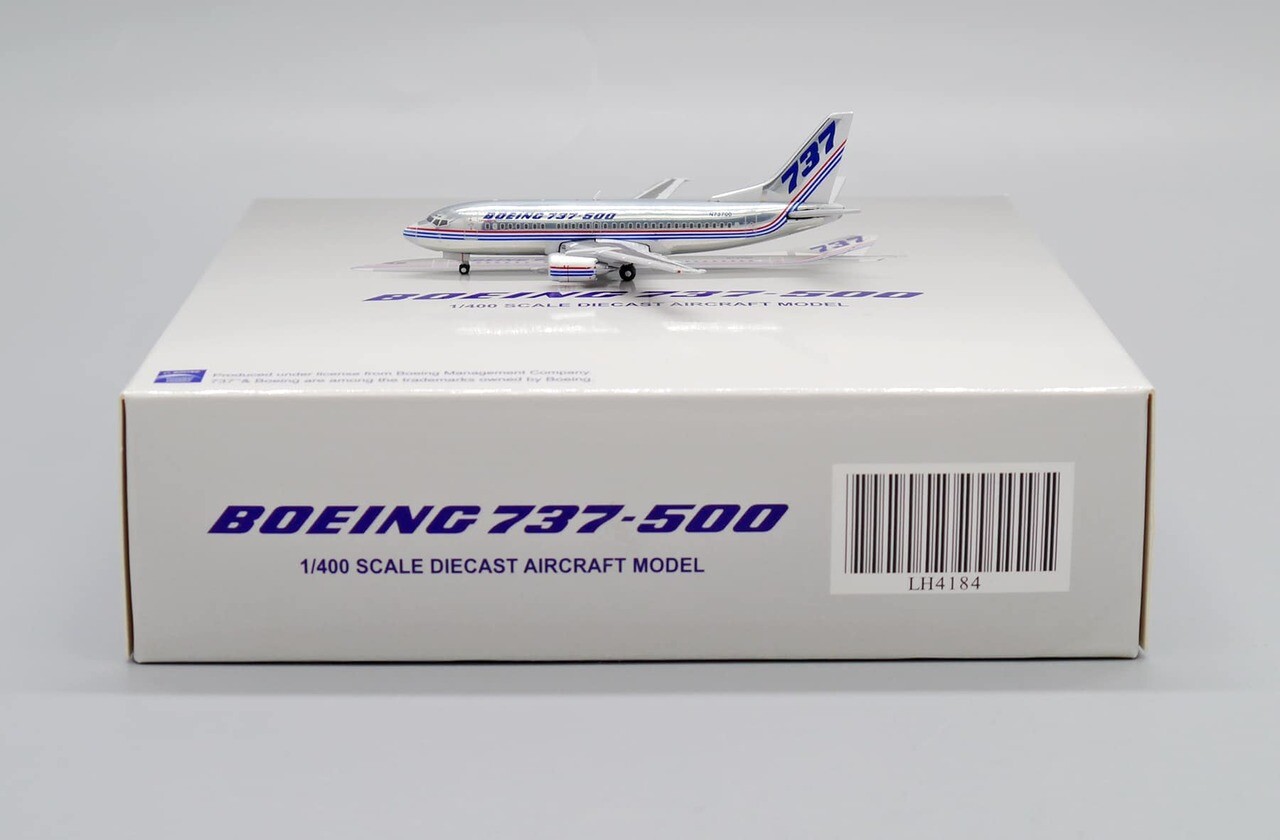 JC WINGS BOEING HOUSE LIVERY B737-500 1:400 DIE-CAST MODEL LH4BOE184 IN STOCK