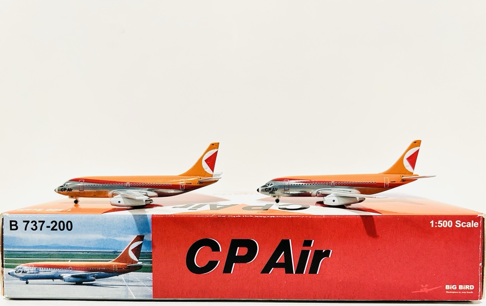 1:500 Big Bird/Herpa CP Air Canada Boeing 737-200- #2004-025 – Two Plane Set