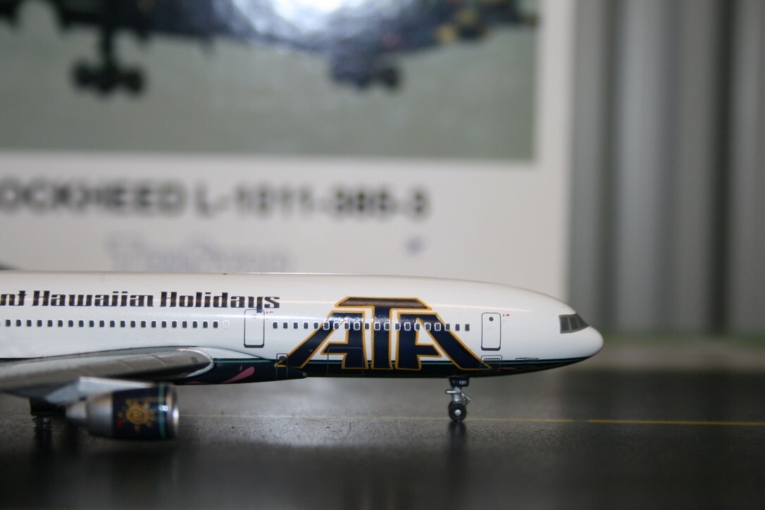 Blue Box/BBOX 1:400 ATA American Trans Air Lockheed L-1011 Tristar N191AT defect