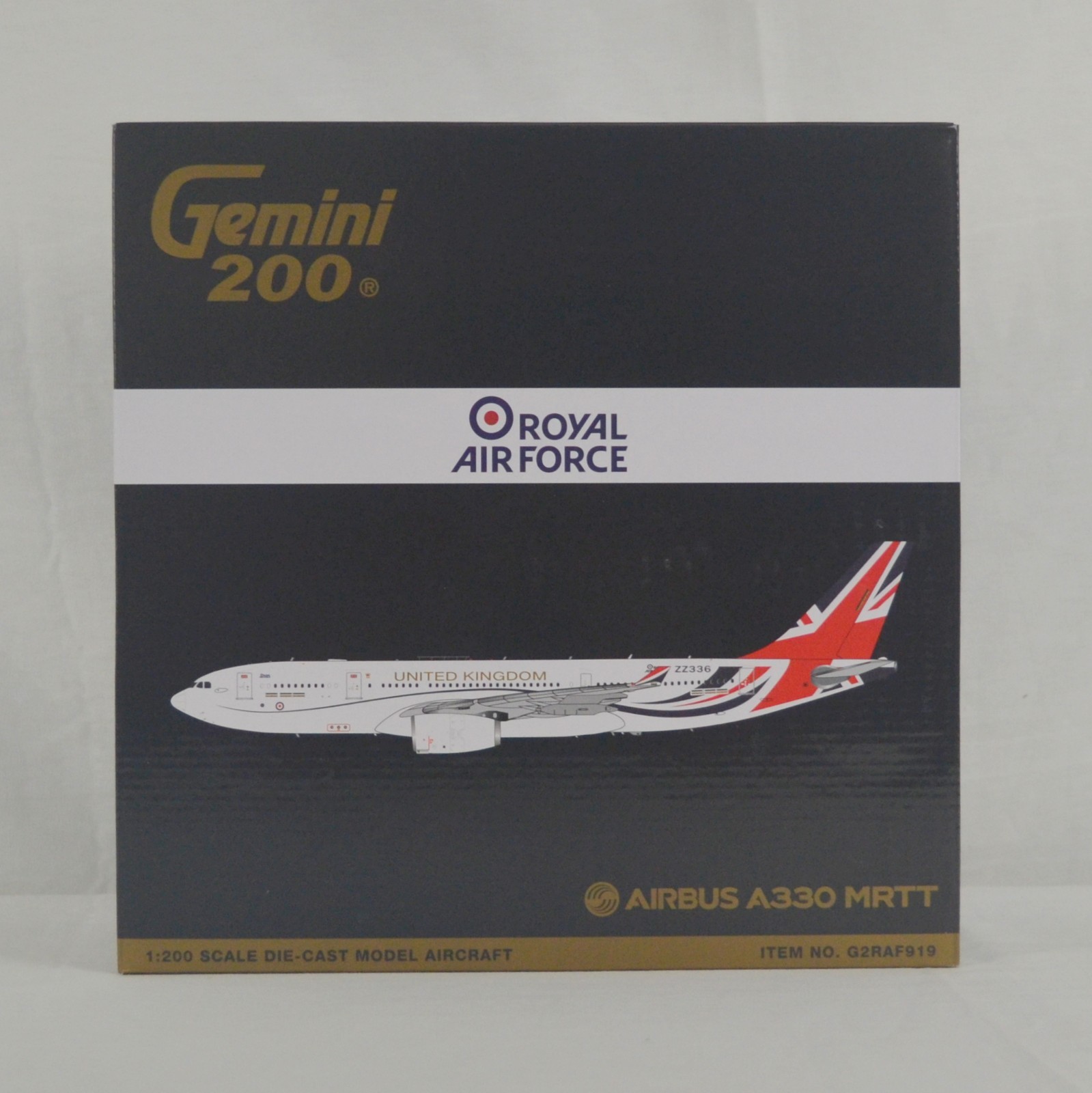 Gemini 200 G2RAF919 1:200 AIRBUS A330 MRTT ROYAL AIR FORCE ZZ336