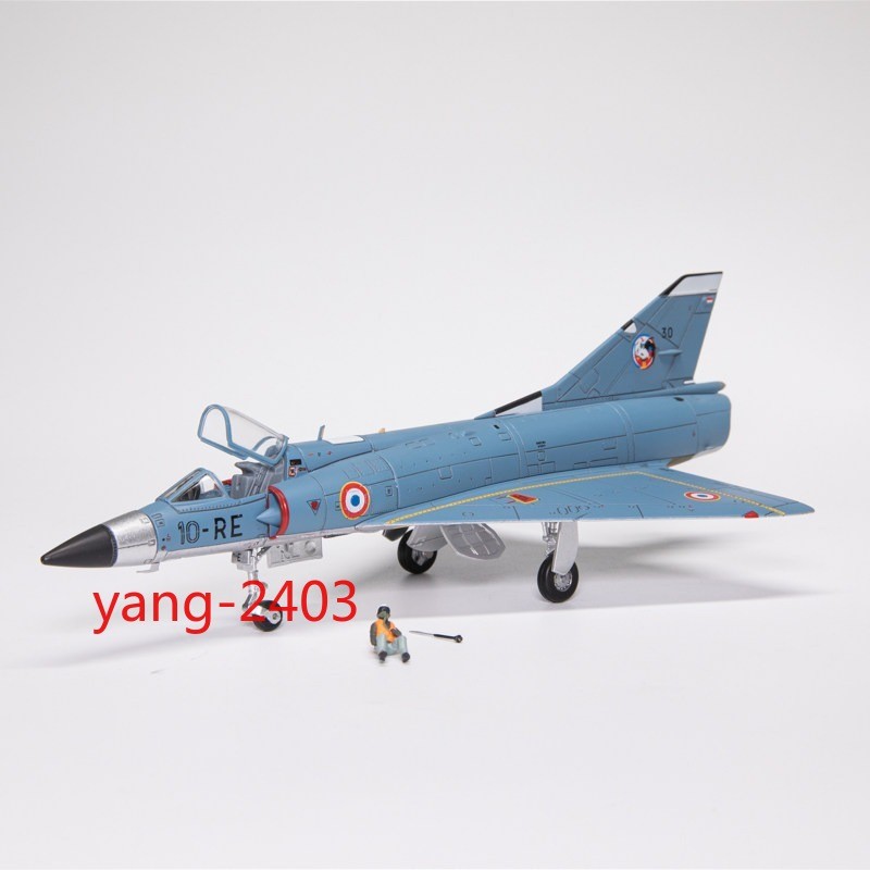 Mirage IIIC Fighter 10-RE No.30, EC 2/10 Seine Squadron 1978 Finished Model 1PC