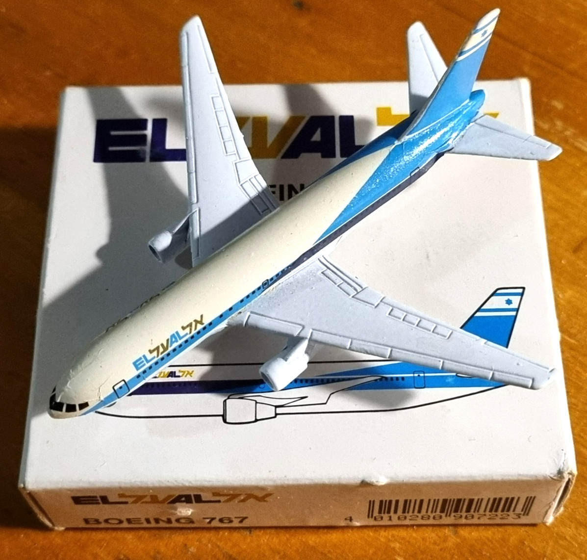 EL AL Airline. B767-200.Schabak # 907/22 . Scale 1:600. Diecast Model.