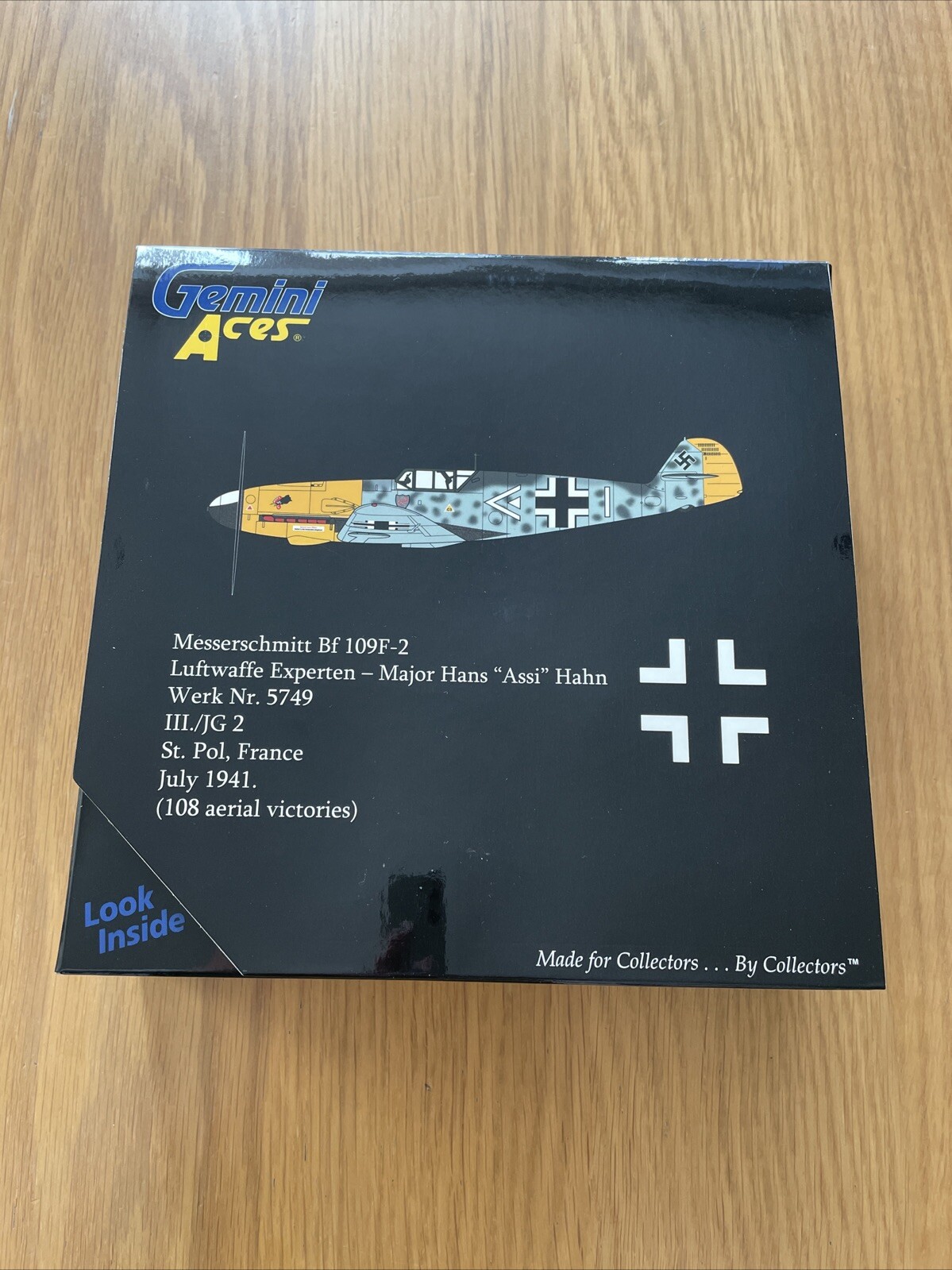 Gemini Aces Messerschmidt Bf 109F-2 Luftwaffe Experten Major Hans “Assi” Hahn