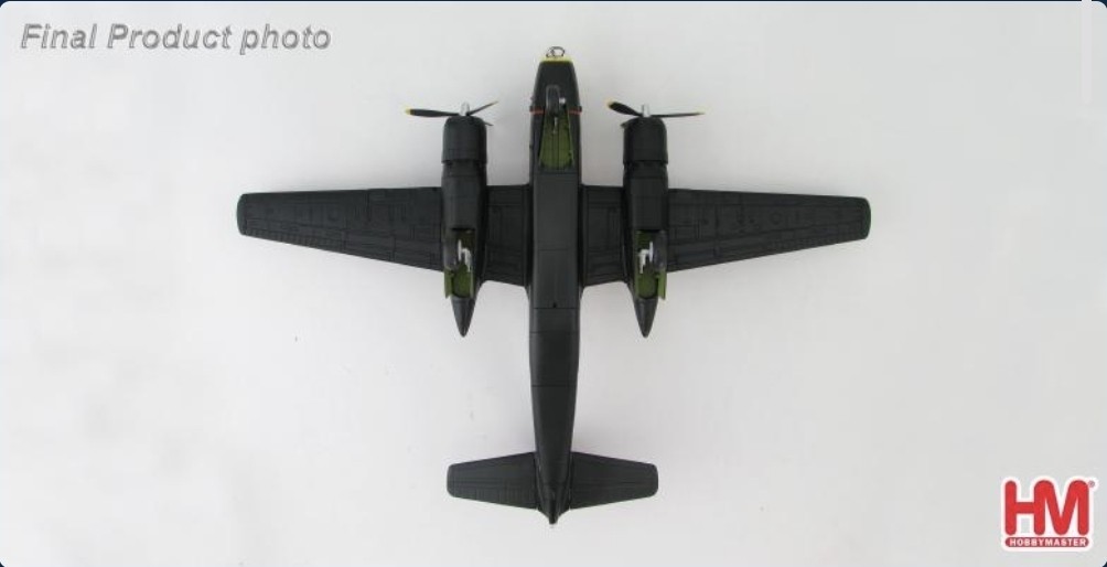 Hobby Master HA3222 Douglas A-26 Invader Black Bat SQ In ROCAF