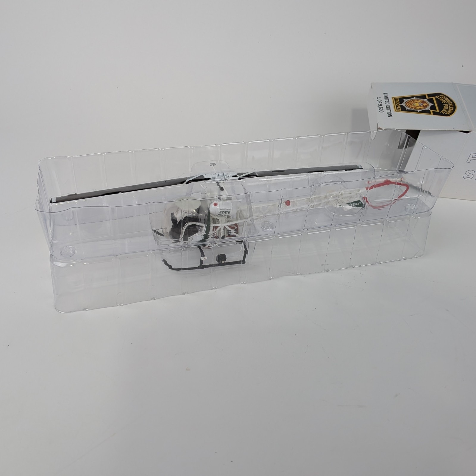 First Response 1:43 Bell 47 Helicopter – Pennsylvania State Police – Open Box
