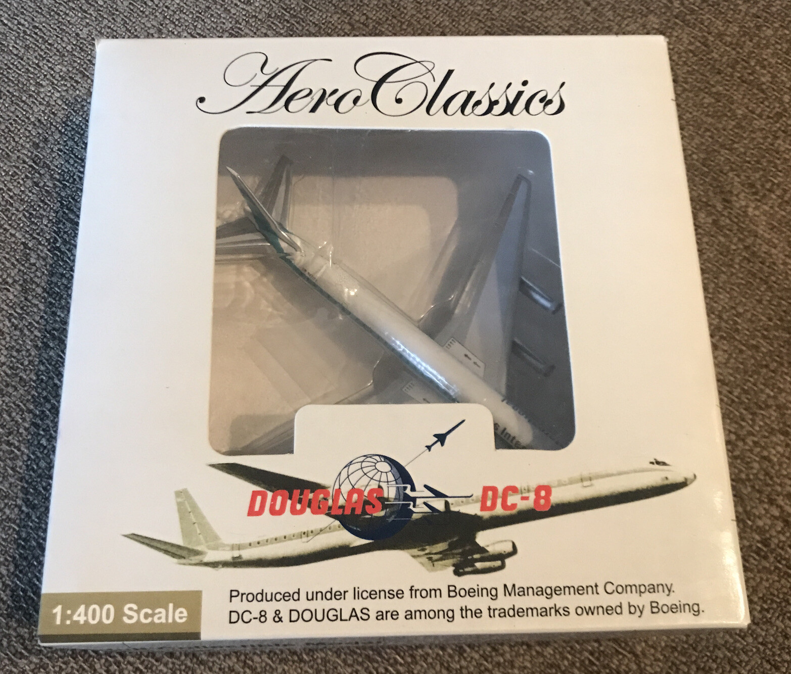 Aero Classics Douglas DC-8 Die Cast Model 1:400 Scale