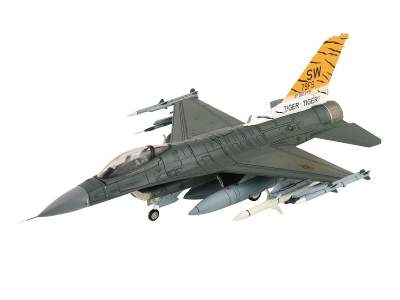 Lockheed Martin F-16CM (Tiger Tiger 1) 1:72 Scale Model – Hobby Master HA38066