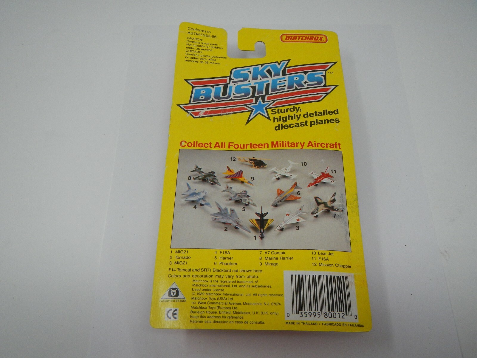 Matchbox Sky Busters Mission Chopper