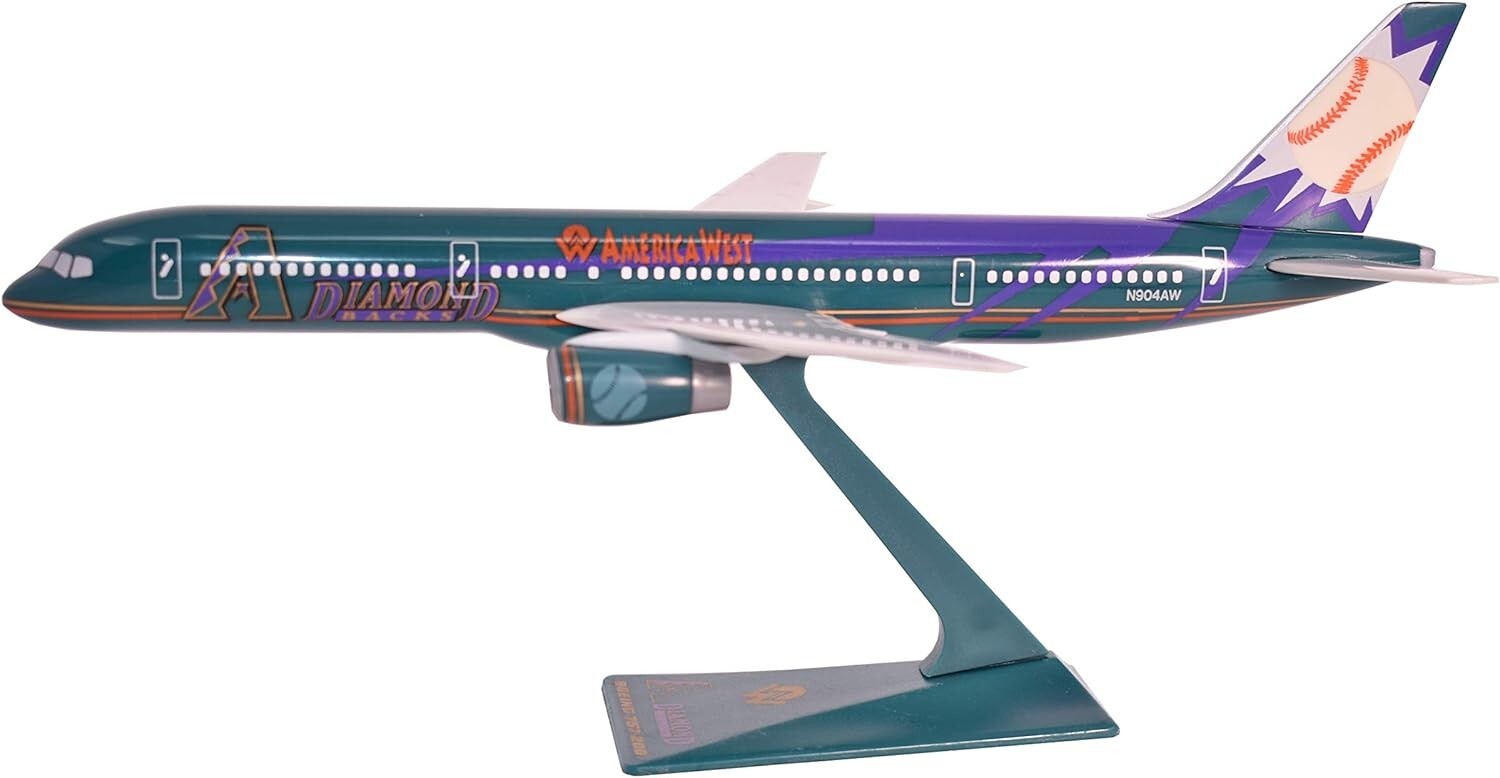 Flight Miniatures American West Diamondbacks Boeing 757-200 1/200 Scale Model wi
