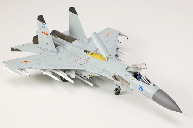 Hobby Master 1/72 J-11BGH Flanker-L Blue 28 PLANAF