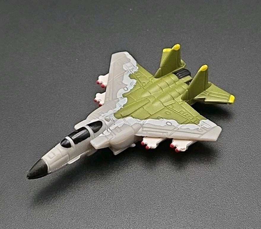 Micro Machines Military Aircraft F-15 Eagle GI Joe Fighter Jet Plane