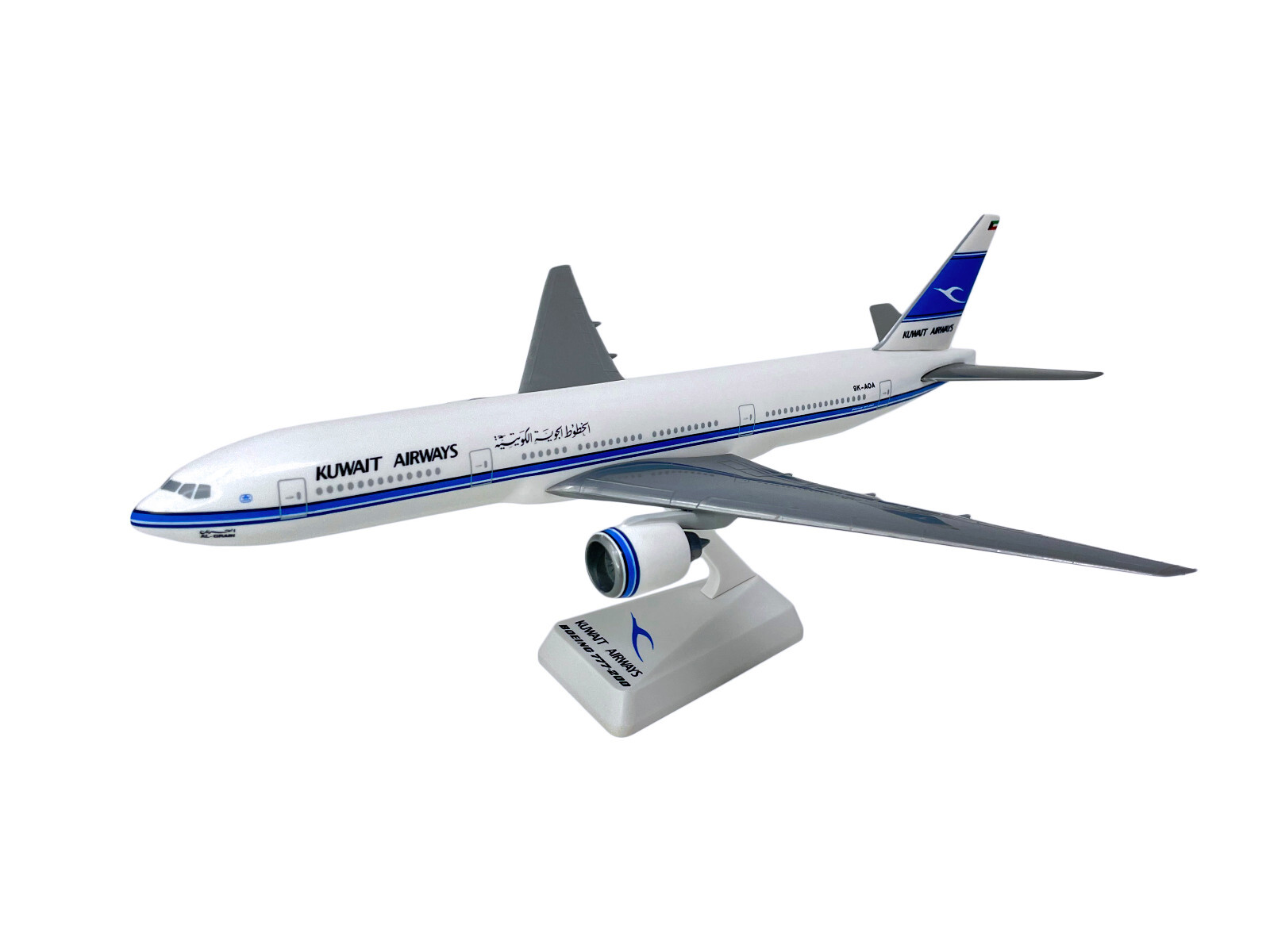 Flight Miniatures Kuwait 777-200 1:200 Scale Airplane Miniature Model