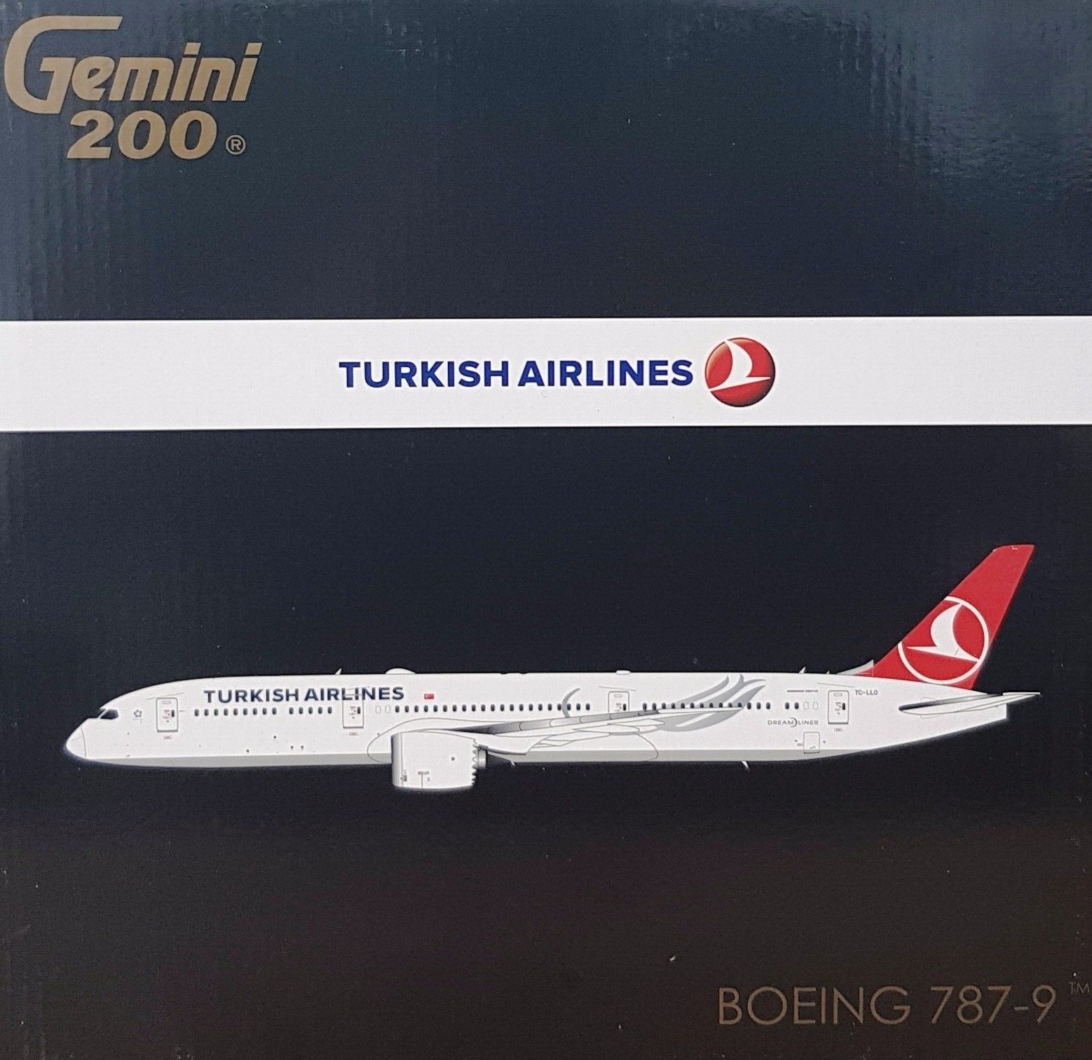 Gemini Jets 1/200 G2THY1000 Boeing 787-9 Dreamliner TC-LLO