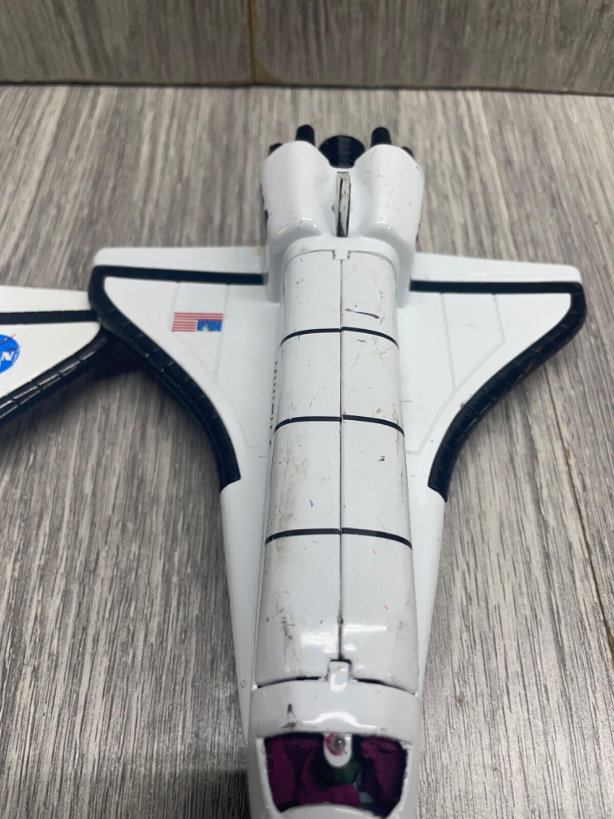 Space Shuttle Endeavor Pair Diecast and Goodyear Blimp 7″ and 5″ long